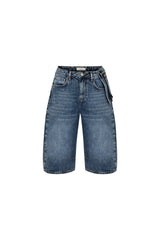 Jorts with Modular Pouch - Dark Blue