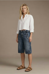 Jorts with Modular Pouch - Dark Blue