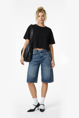 Jorts with Modular Pouch - Dark Blue